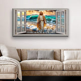 Come Walk With Me Faith Sign IV - Tailored Canvases - Flyclothing LLC