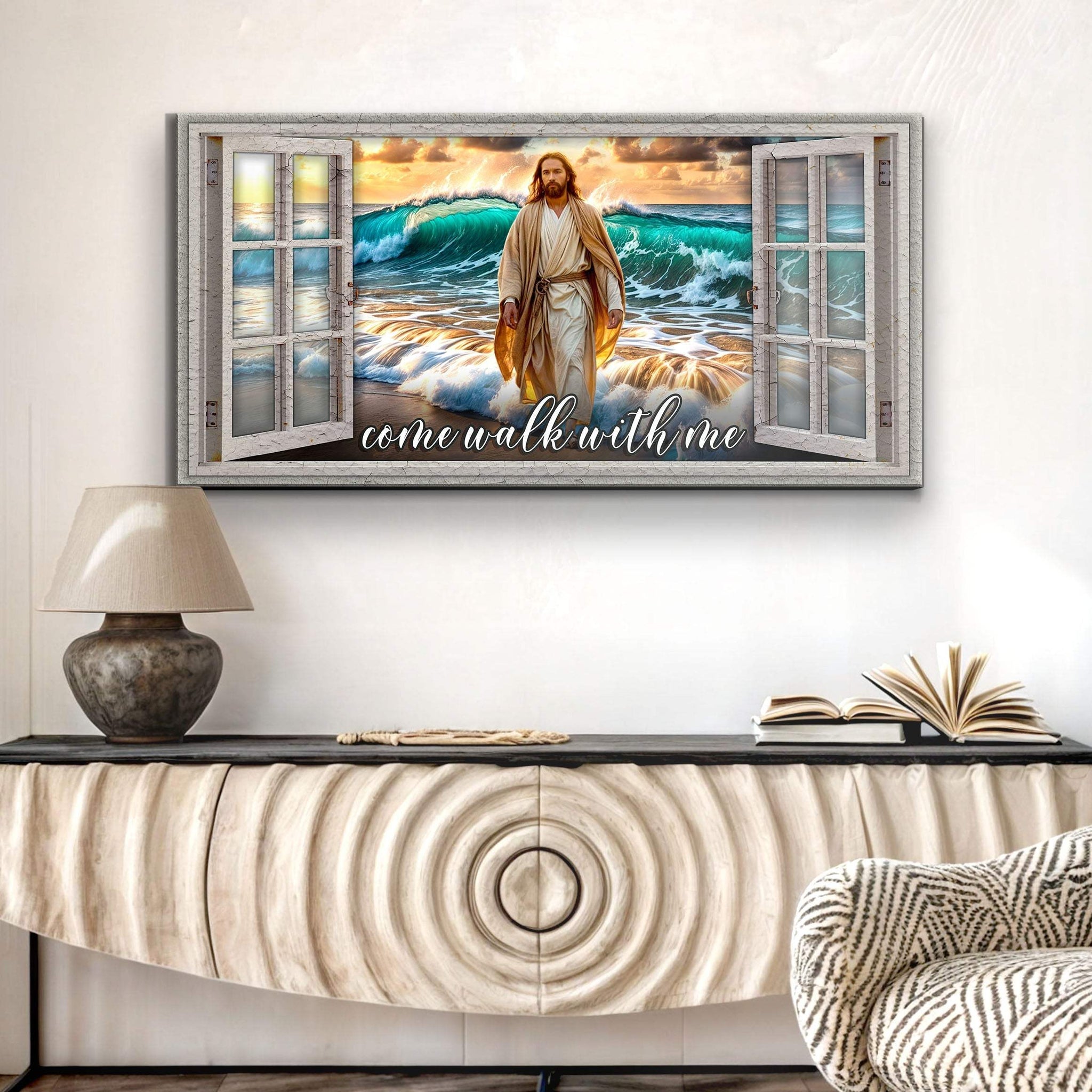Come Walk With Me Faith Sign IV - Tailored Canvases - Flyclothing LLC