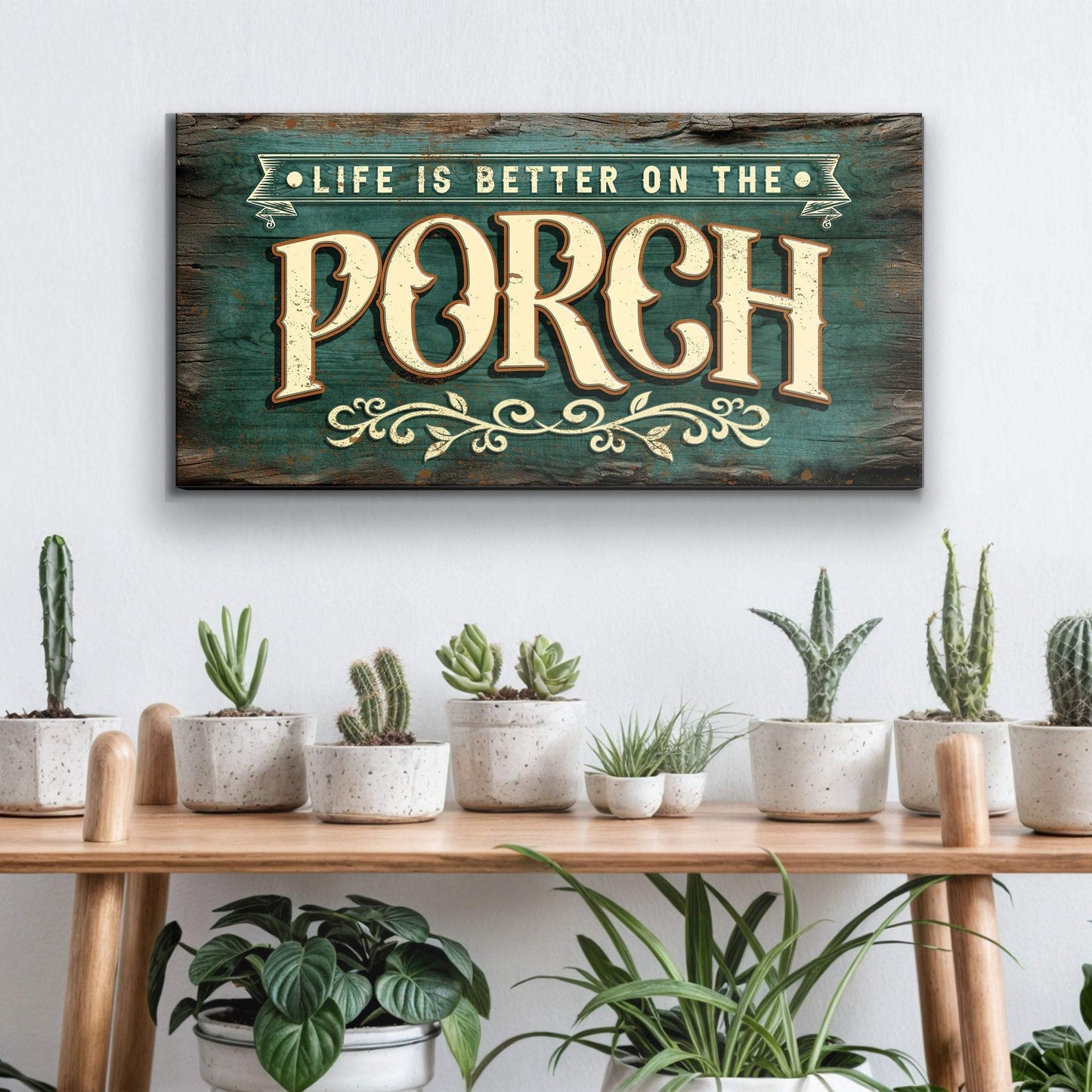 Life Is Better On The Porch Sign III - Tailored Canvases - Flyclothing LLC