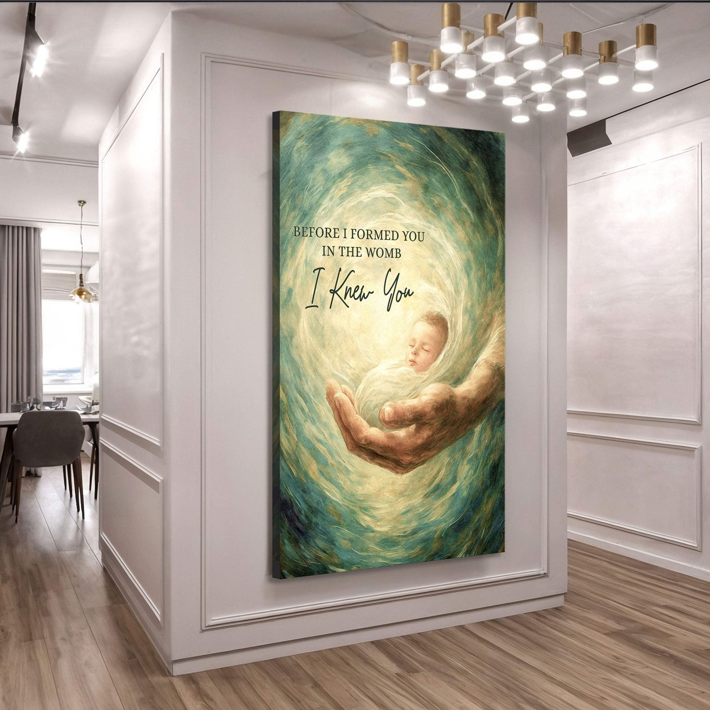 The Unborn Faith Wall Sign - Tailored Canvases - Flyclothing LLC