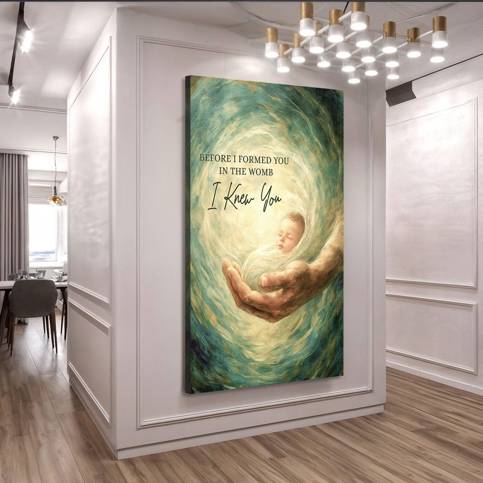 The Unborn Faith Wall Sign - Tailored Canvases - Flyclothing LLC