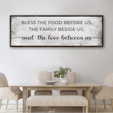 Bless The Love Between Us Sign - Tailored Canvases - Flyclothing LLC