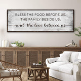 Bless The Love Between Us Sign - Tailored Canvases - Flyclothing LLC