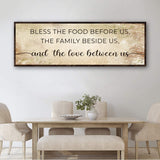 Bless The Love Between Us Sign - Tailored Canvases - Flyclothing LLC