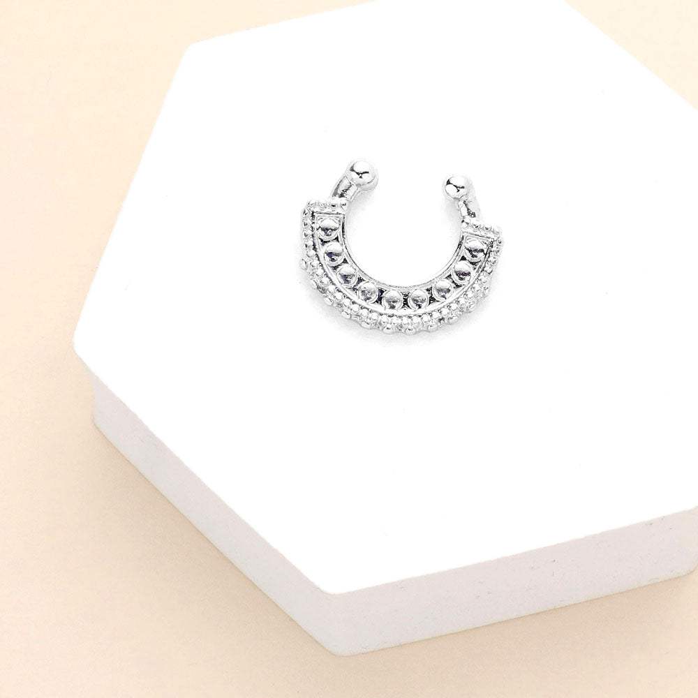 1PC - Boho Metal Nose Cuff - Madeline Love - Flyclothing LLC