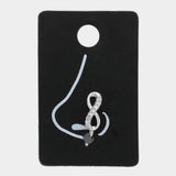 Stone Embellished Infinity Nose Clip - Madeline Love - Flyclothing LLC