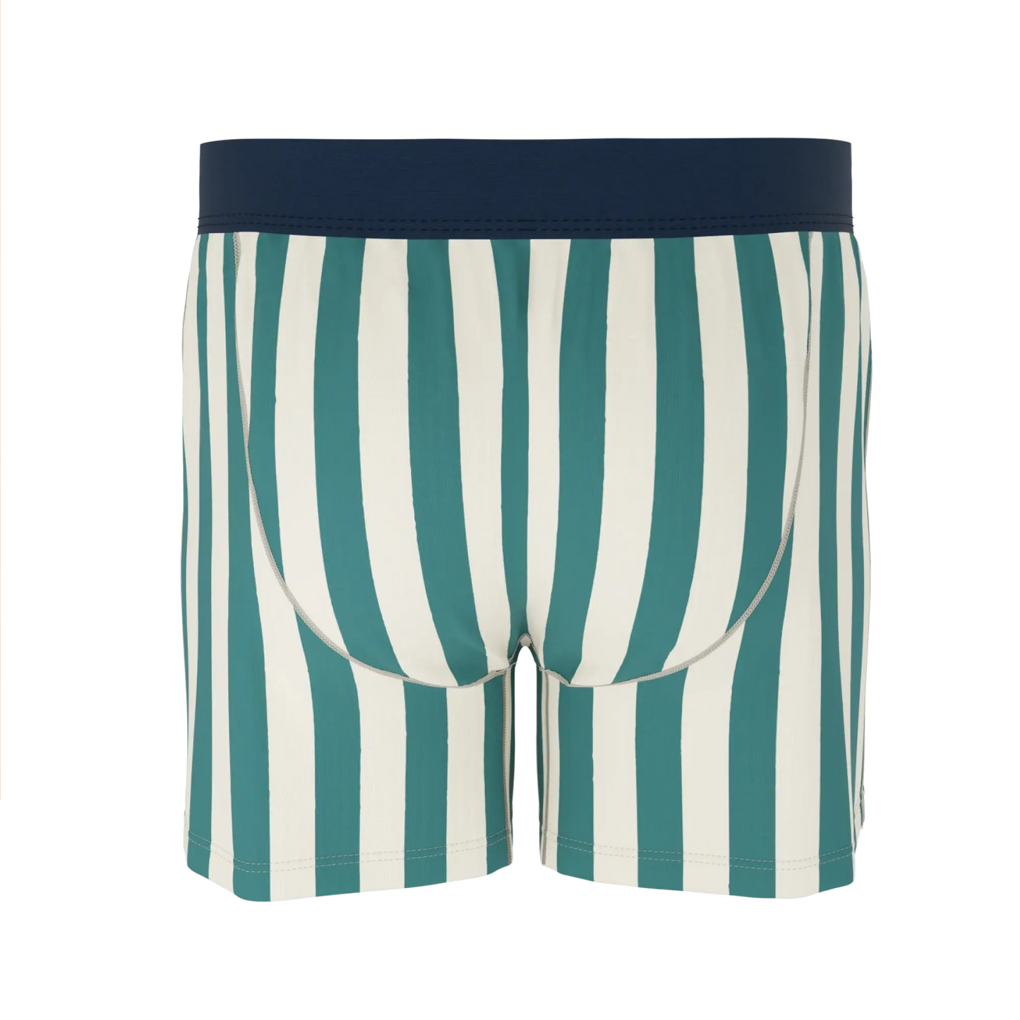 The Nantucket | Green Dock Stripe Boxers - Shinesty - Flyclothing LLC