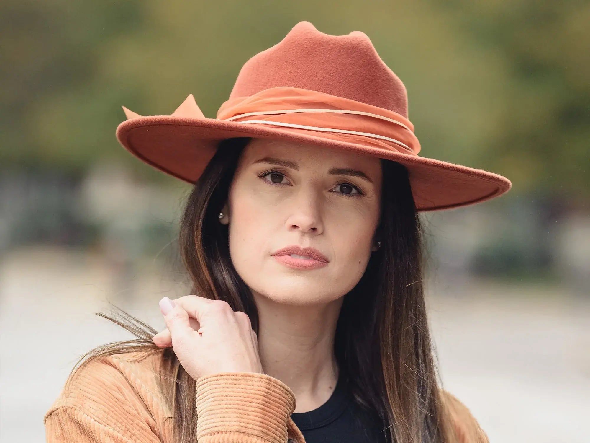 Wool Felt Hat for Women Trendly Nashville - Bigalli Hats USA - Flyclothing LLC