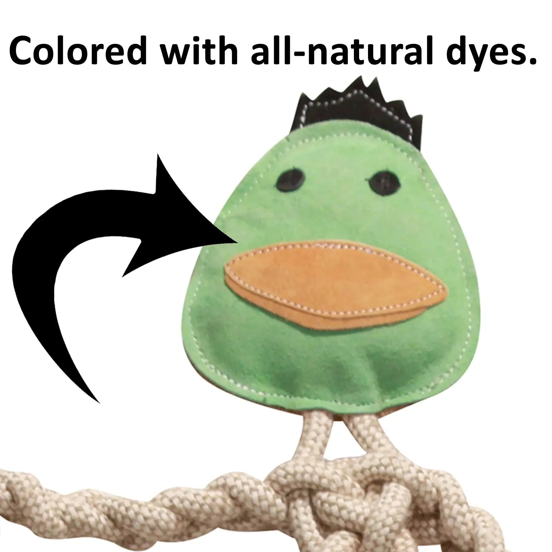 Natural Leather Wee Buddies Sock Monkey & Raccoon Dog Toys, 2 Pack - HuggleHounds - Flyclothing LLC