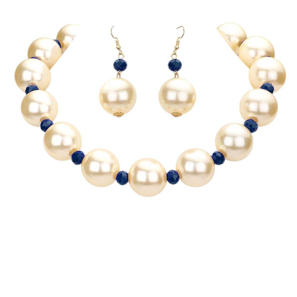 Chunky Pearl Necklace - Madeline Love - Flyclothing LLC