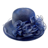 Flower Organza Dressy Hat - Madeline Love - Flyclothing LLC