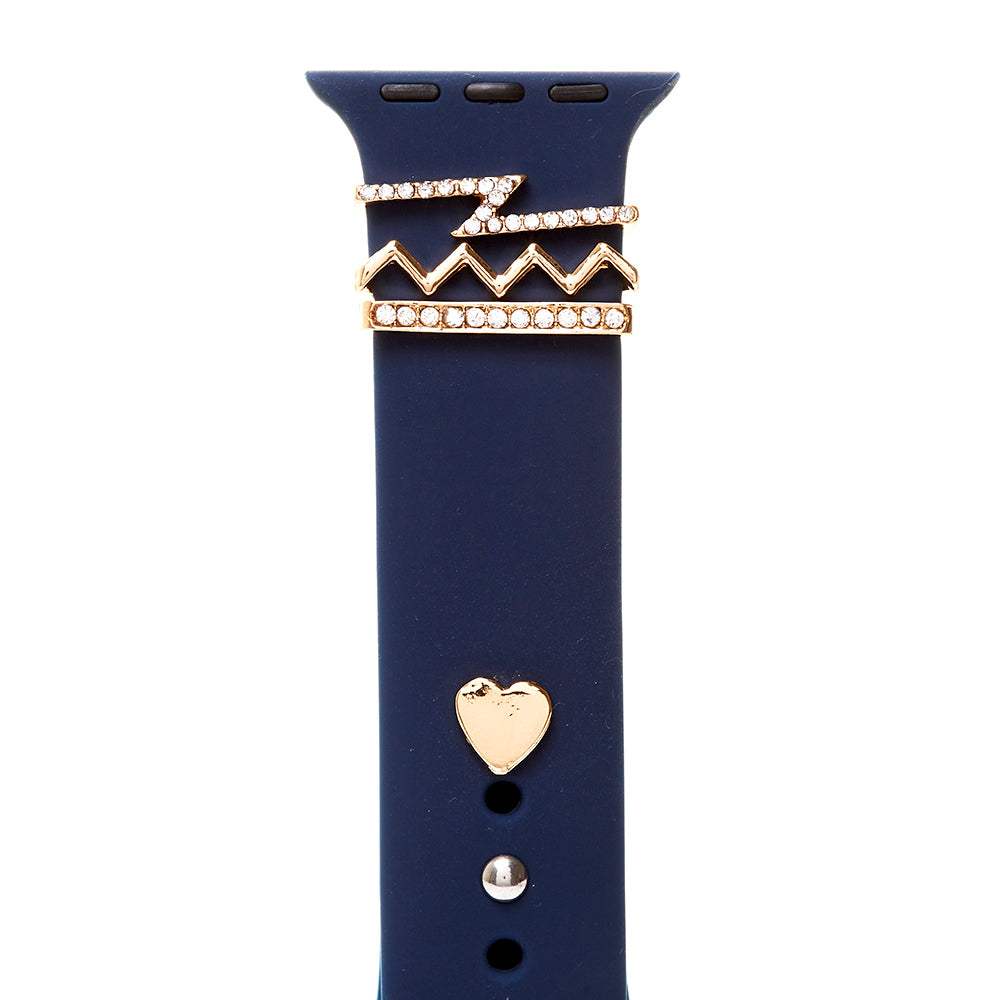 Heart Pointed Apple Watch Silicone Band - Madeline Love - Flyclothing LLC