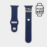 Heart Pointed Apple Watch Silicone Band - Madeline Love - Flyclothing LLC