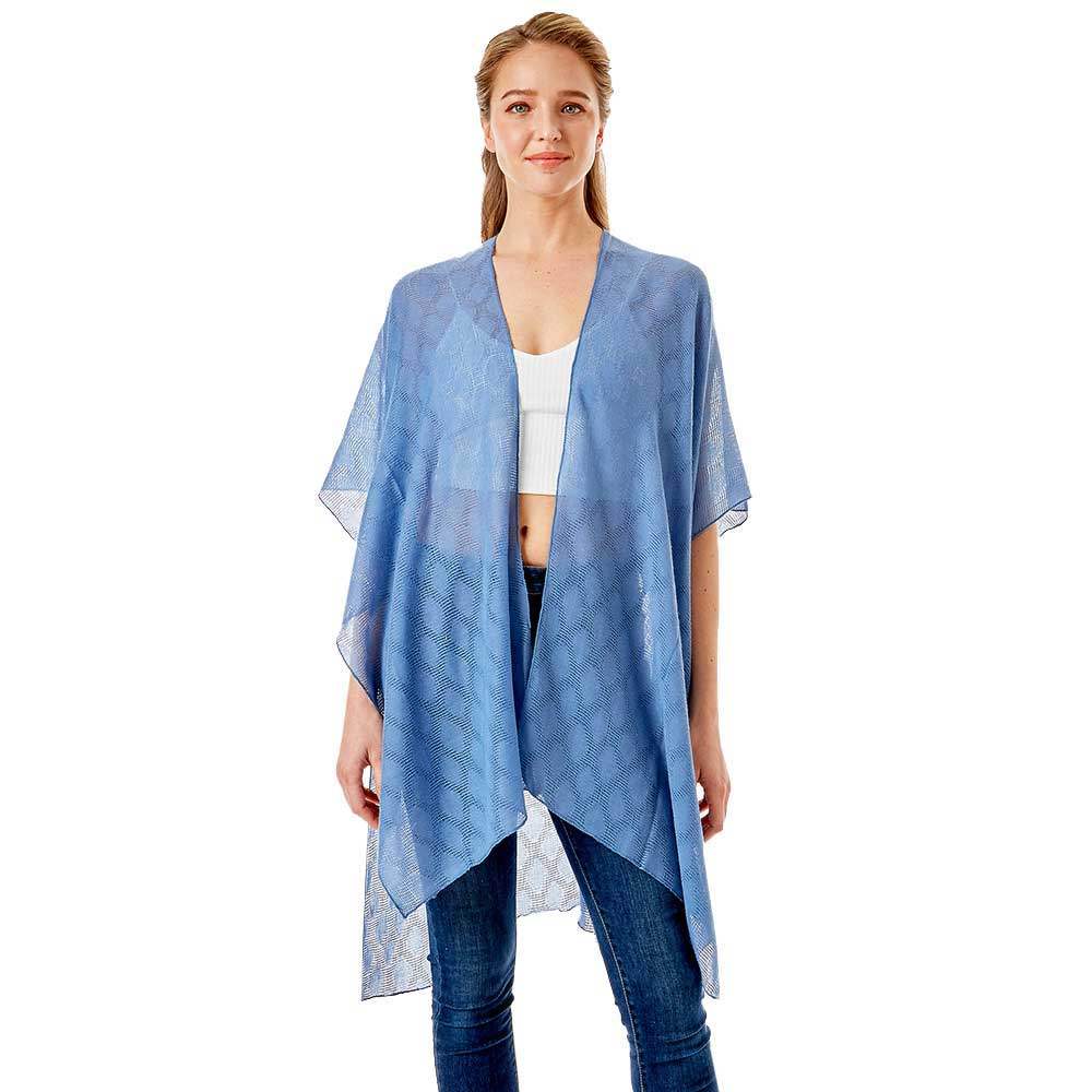 I Washed Up Like This Solid Lettering Cover Up Poncho - Madeline Love - Flyclothing LLC