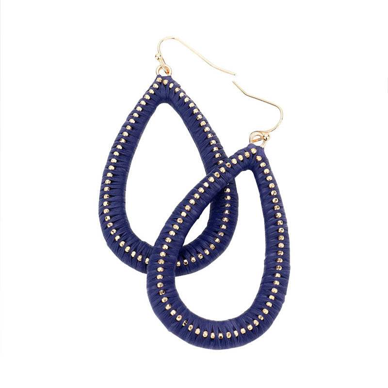 Open Teardrop Dangle Earrings - Madeline Love - Flyclothing LLC