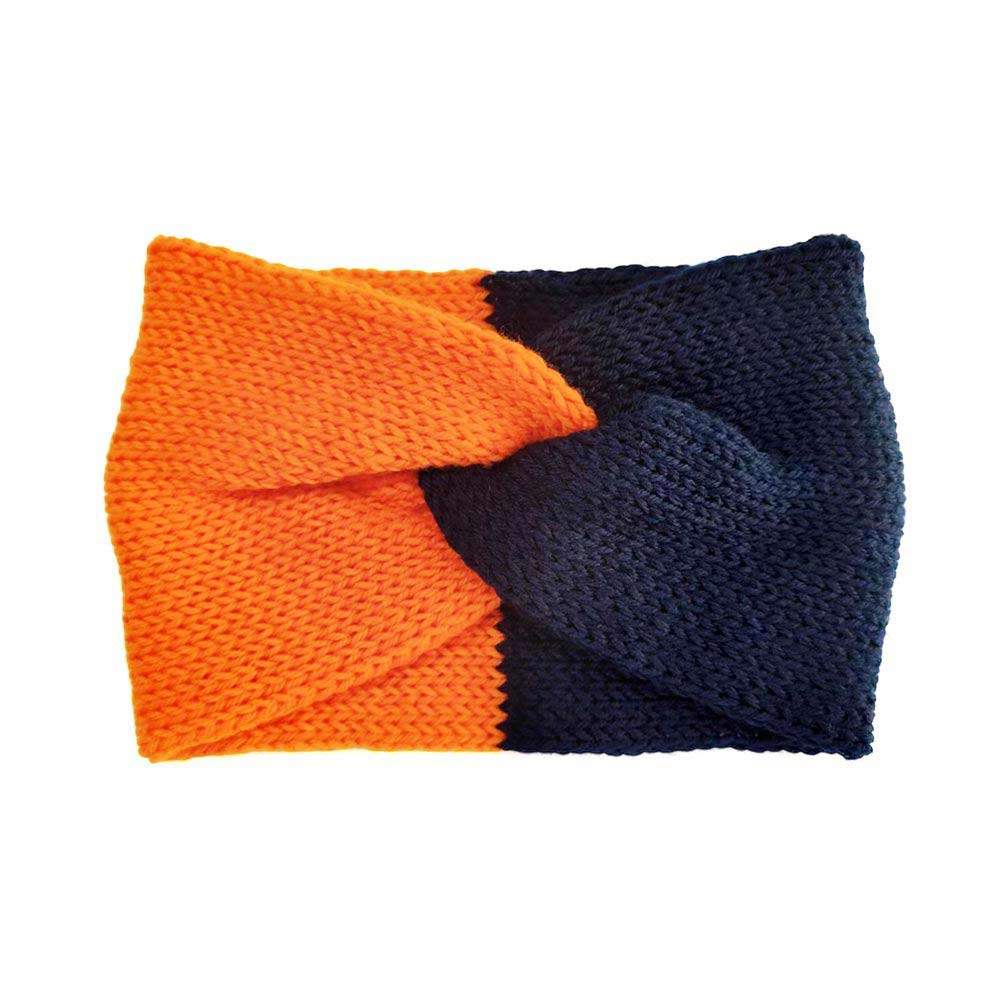 Game Day Two Tone Knit Earmuff Headband - Madeline Love - Flyclothing LLC