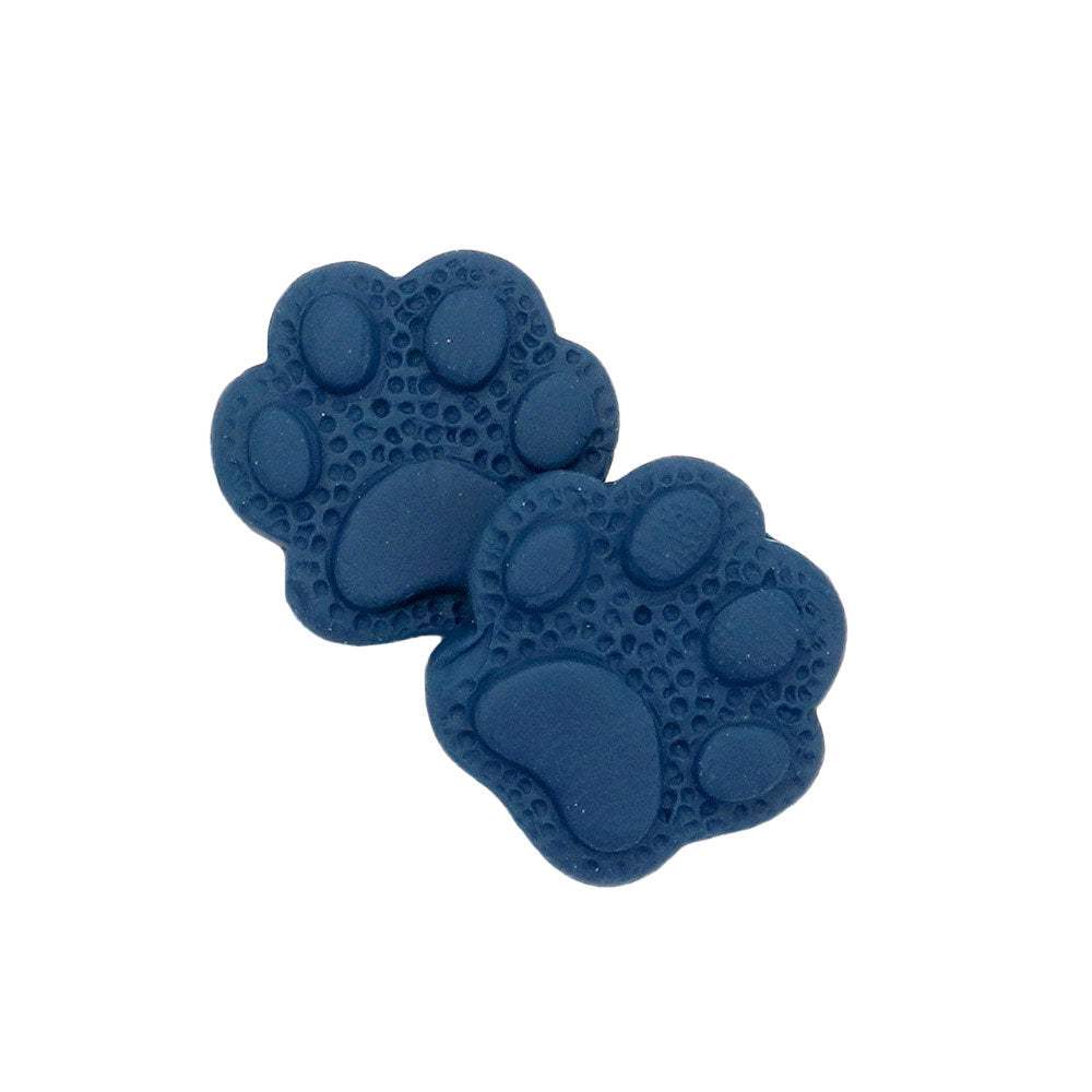 Paw Polymer Clay Stud Earrings - Madeline Love - Flyclothing LLC