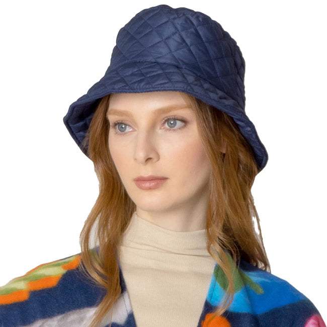 Quilted Padding Bucket Hat - Madeline Love - Flyclothing LLC