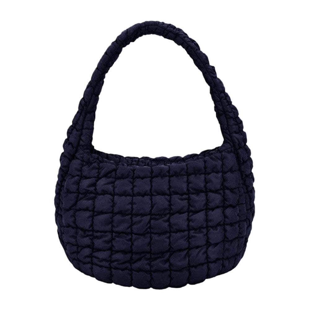 Quilted Puffer Shoulder Crossbody Bag - Madeline Love - Flyclothing LLC