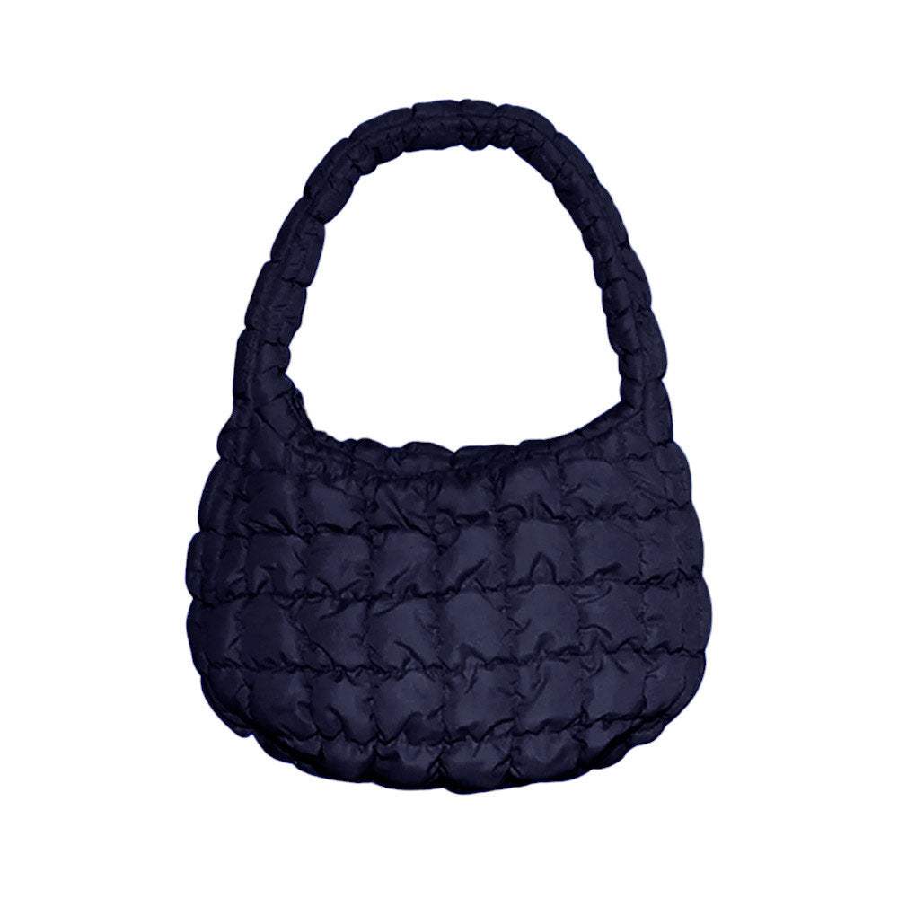 Quilted Puffer Tote Shoulder Bag - Madeline Love - Flyclothing LLC