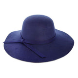 Ribbon Band Pointed Solid Panama Hat - Madeline Love - Flyclothing LLC