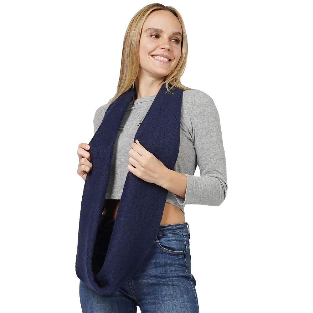 Soft Knit Infinity Scarf - Madeline Love - Flyclothing LLC