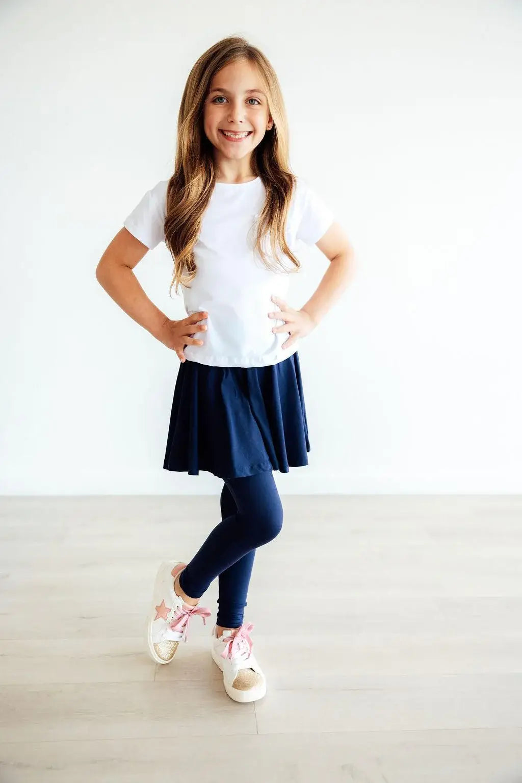 Navy Twirl Skegging - Mila & Rose ® - Flyclothing LLC