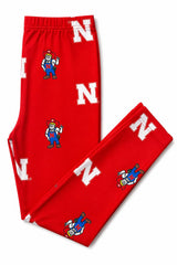 Nebraska Red Herbie Husker Leggings - Mila & Rose ® - Flyclothing LLC
