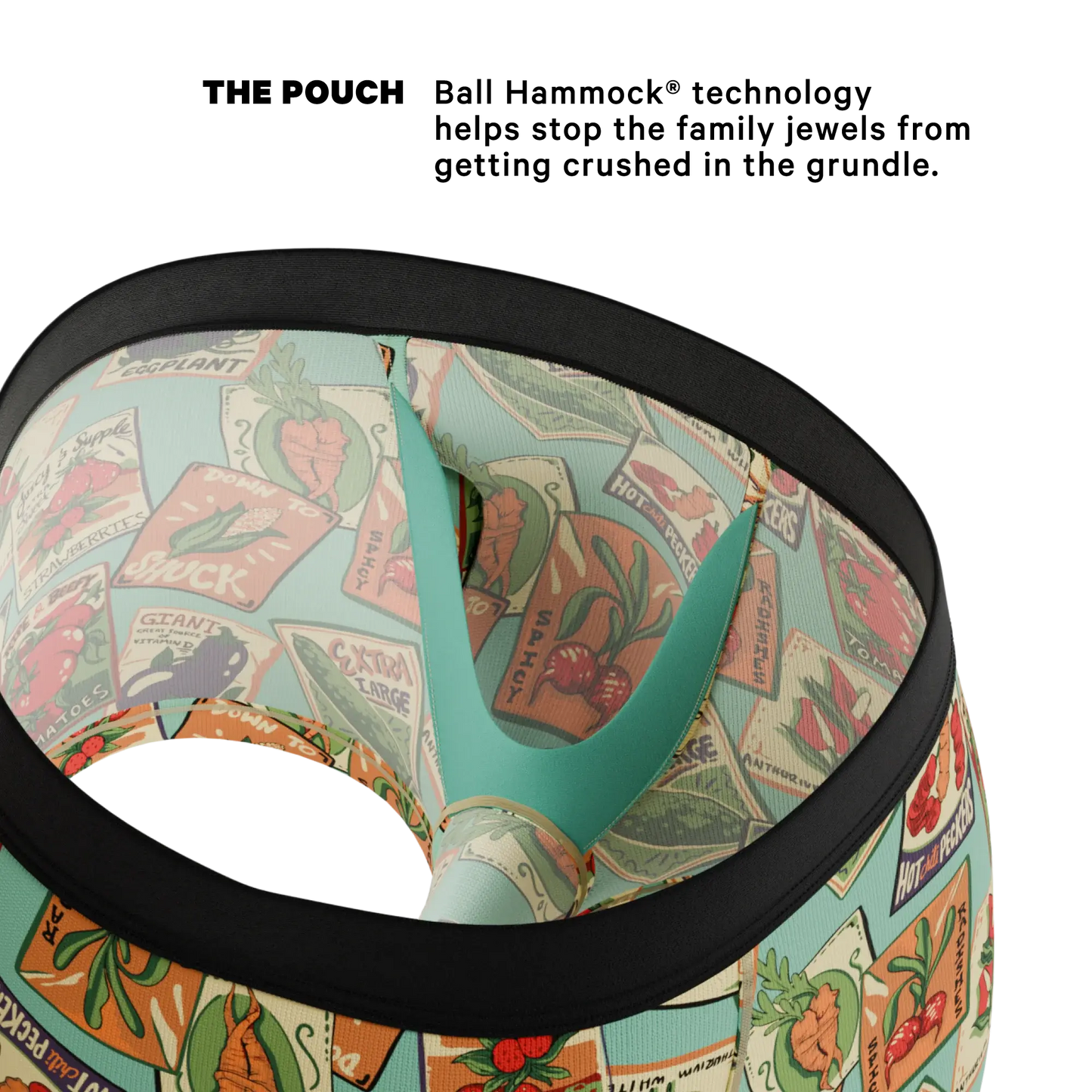 The Need For Seed | Seed Packet Ball Hammock® Pouch Trunks Underwear - Shinesty - Flyclothing LLC