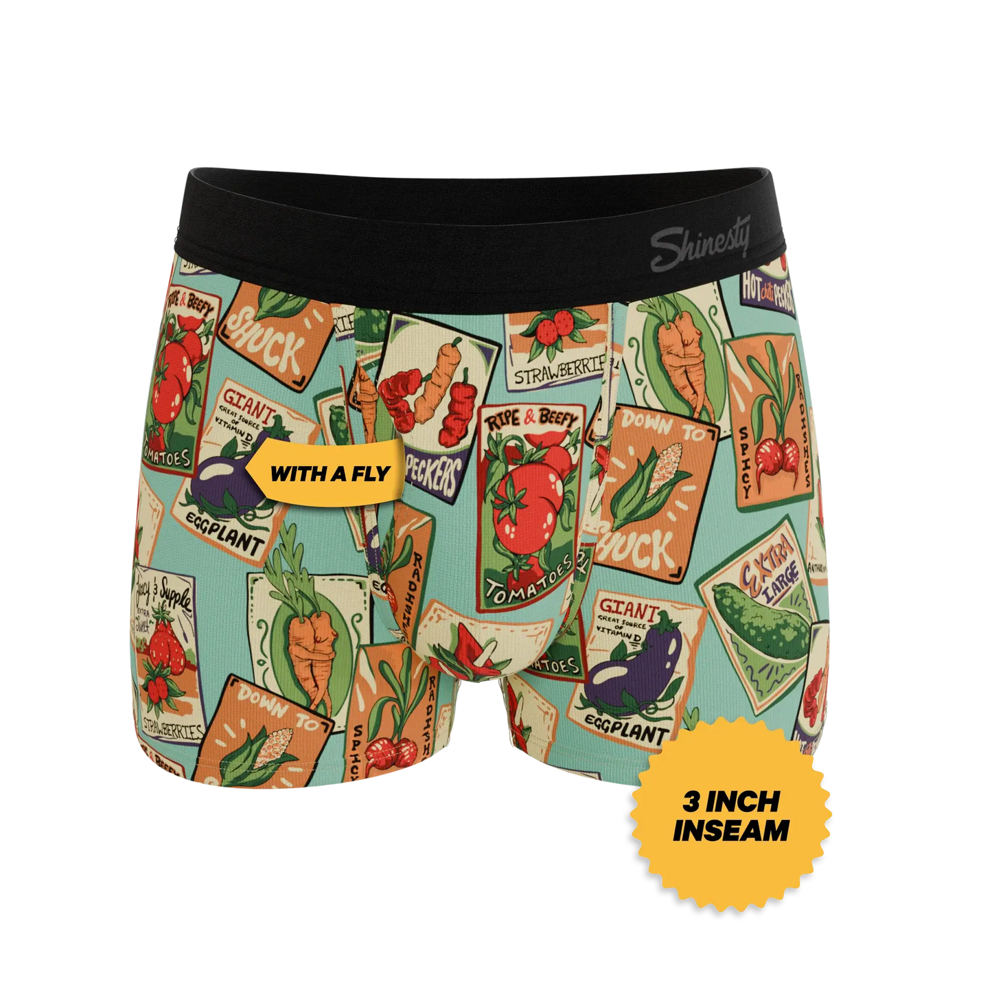 The Need For Seed | Seed Packet Ball Hammock® Pouch Trunks Underwear - Shinesty - Flyclothing LLC