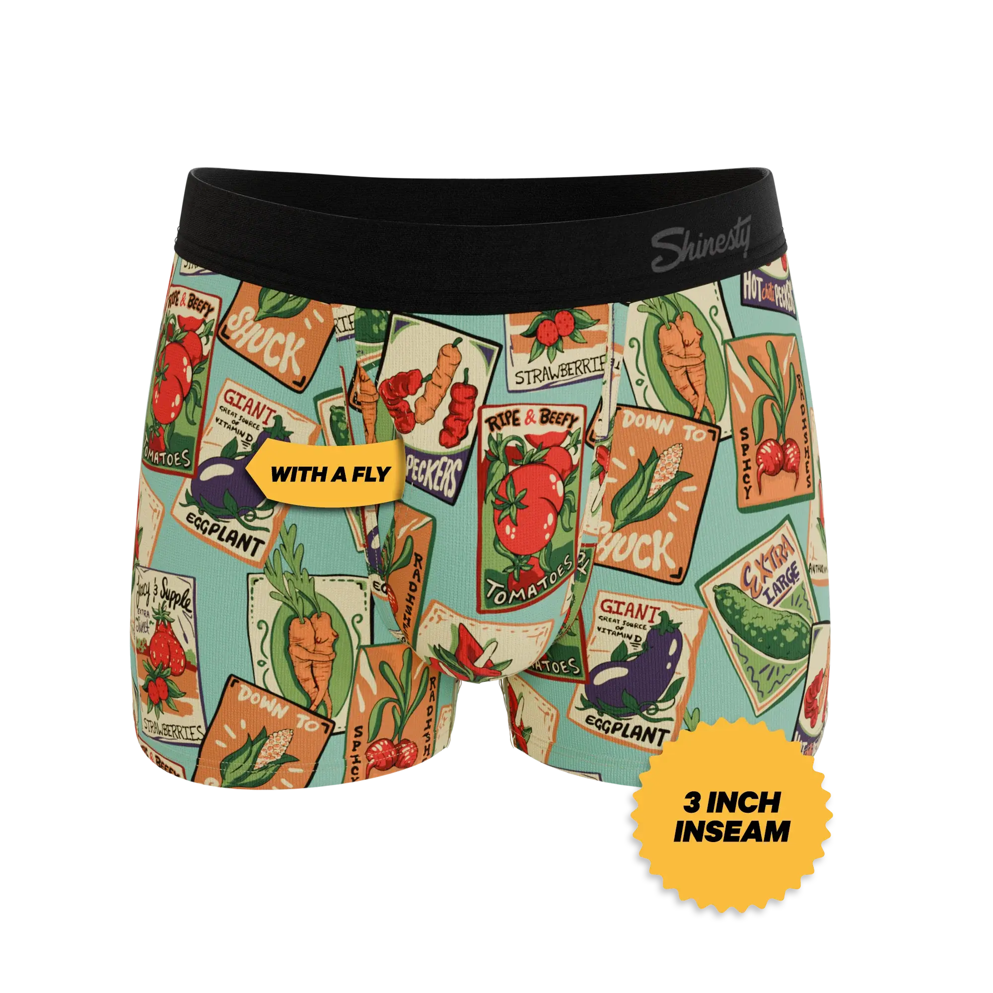 The Need For Seed | Seed Packet Ball Hammock® Pouch Trunks Underwear - Shinesty - Flyclothing LLC