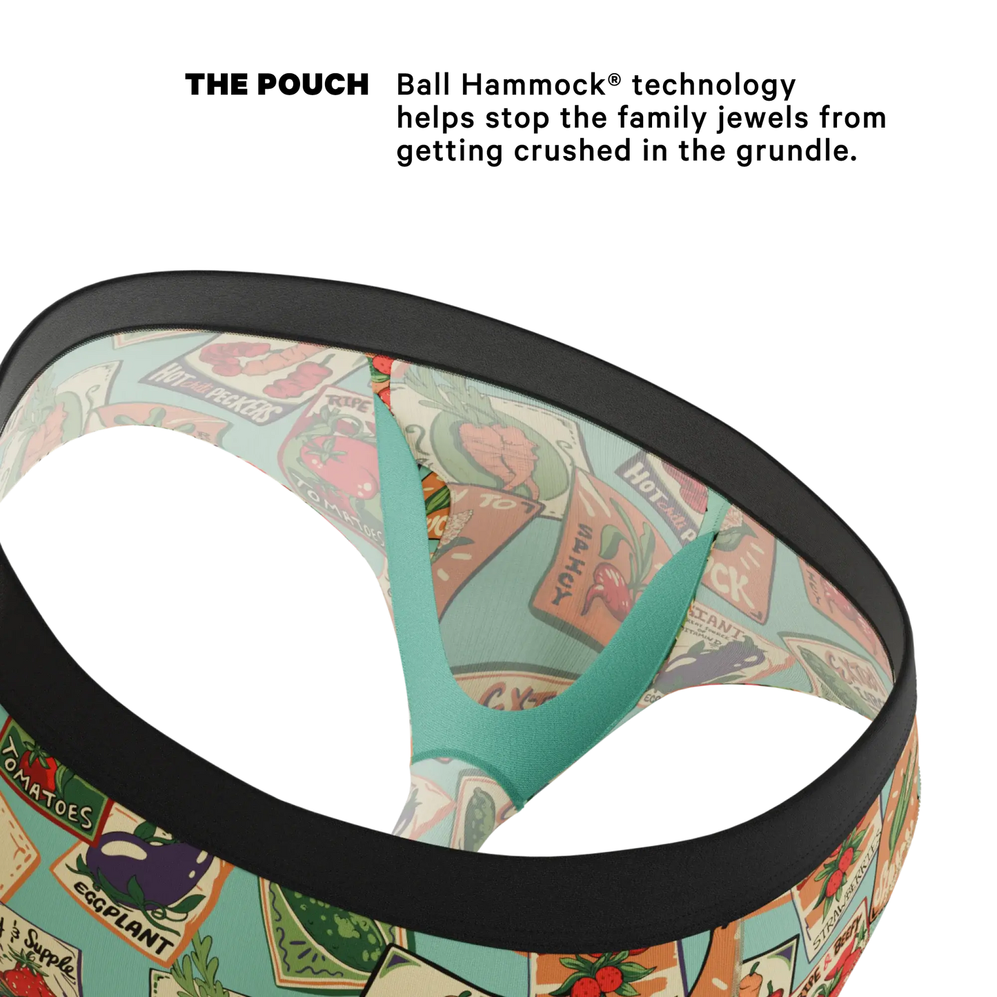 The Need For Seed | Seed Packet Ball Hammock® Pouch Underwear Briefs - Shinesty - Flyclothing LLC