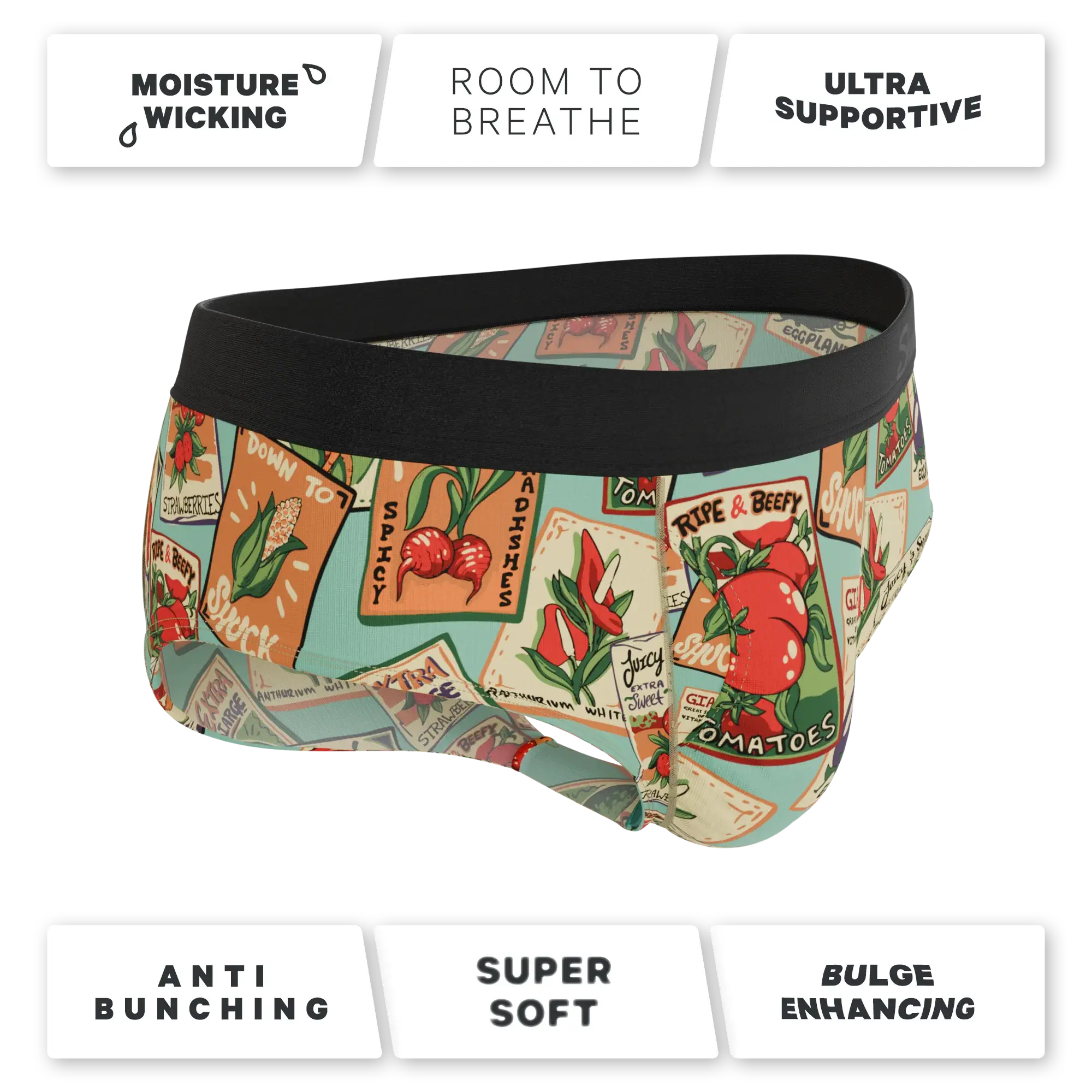 The Need For Seed | Seed Packet Ball Hammock® Pouch Underwear Briefs - Shinesty - Flyclothing LLC