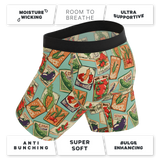 The Need For Seed | Seed Packet Long Leg Ball Hammock® Pouch Underwear With Fly