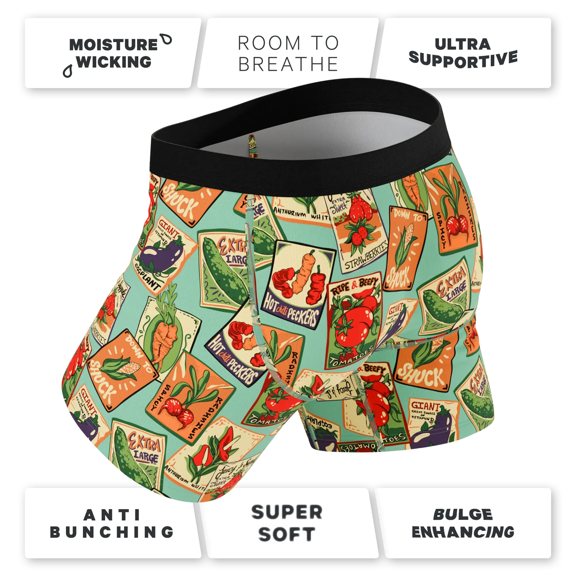 The Need For Seed | Seed Packet Ball Hammock® Pouch Underwear - Shinesty - Flyclothing LLC