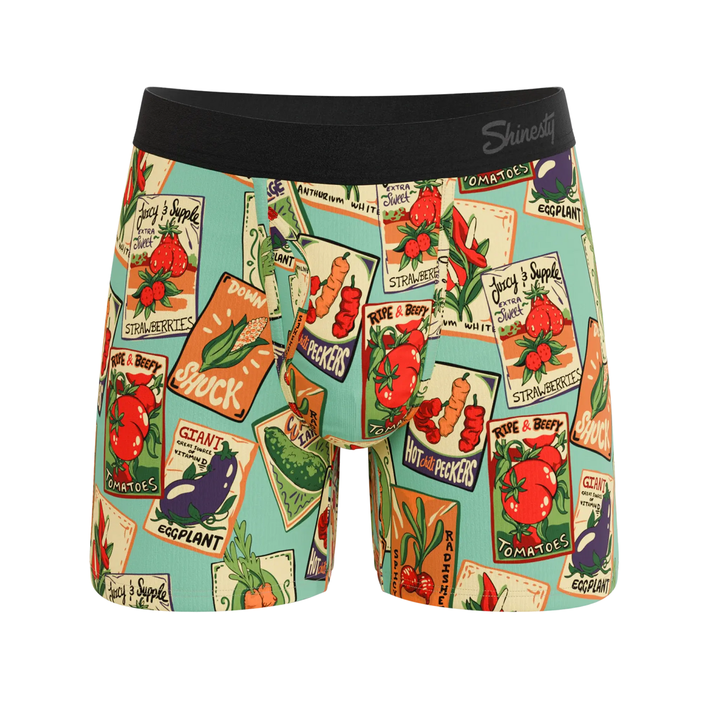 The Need For Seed | Seed Packet Ball Hammock® Pouch Underwear With Fly - Shinesty - Flyclothing LLC