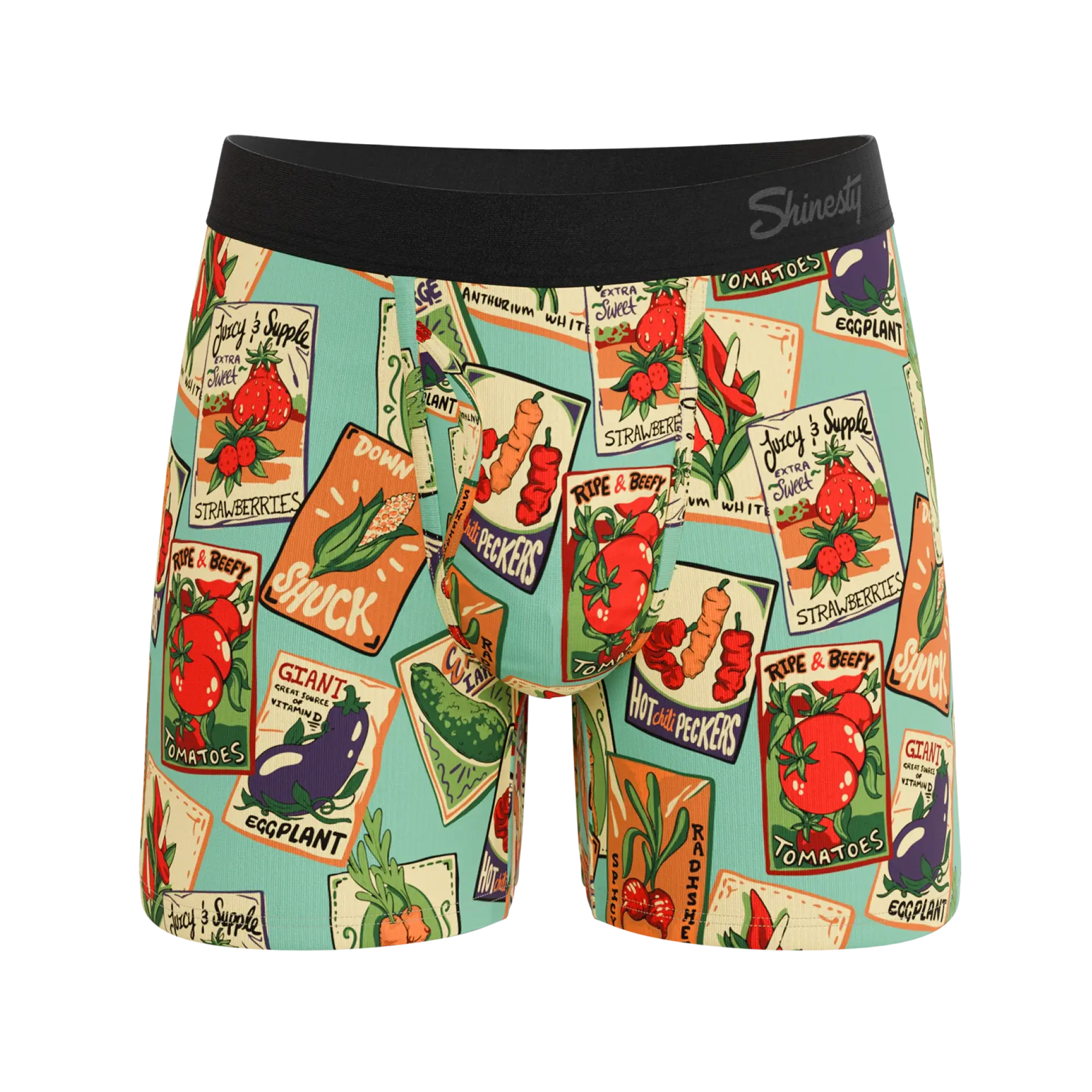 The Need For Seed | Seed Packet Ball Hammock® Pouch Underwear With Fly - Shinesty - Flyclothing LLC