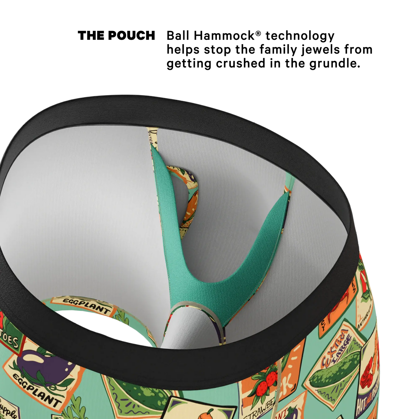 The Need For Seed | Seed Packet Ball Hammock® Pouch Underwear With Fly - Shinesty - Flyclothing LLC