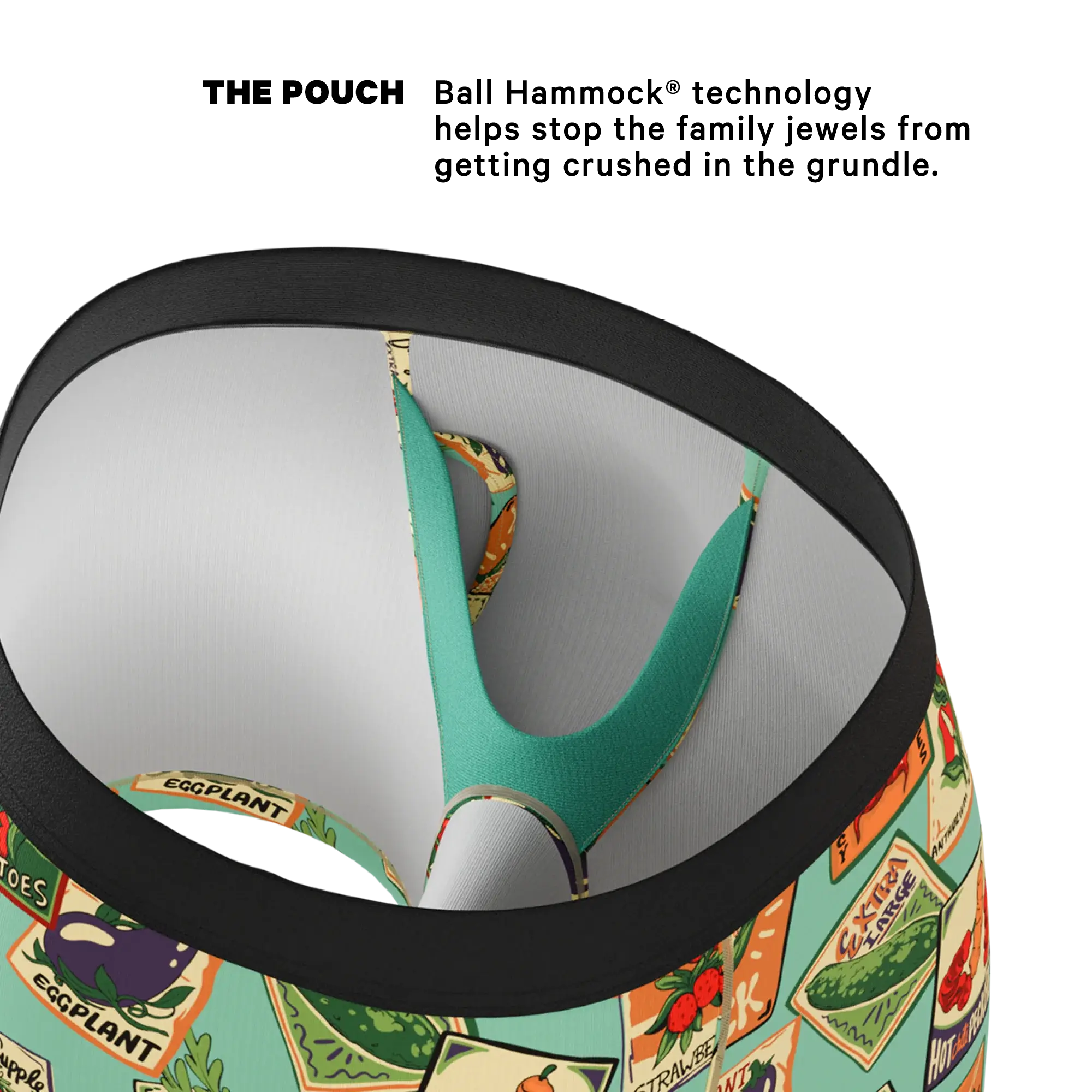 The Need For Seed | Seed Packet Ball Hammock® Pouch Underwear With Fly - Shinesty - Flyclothing LLC