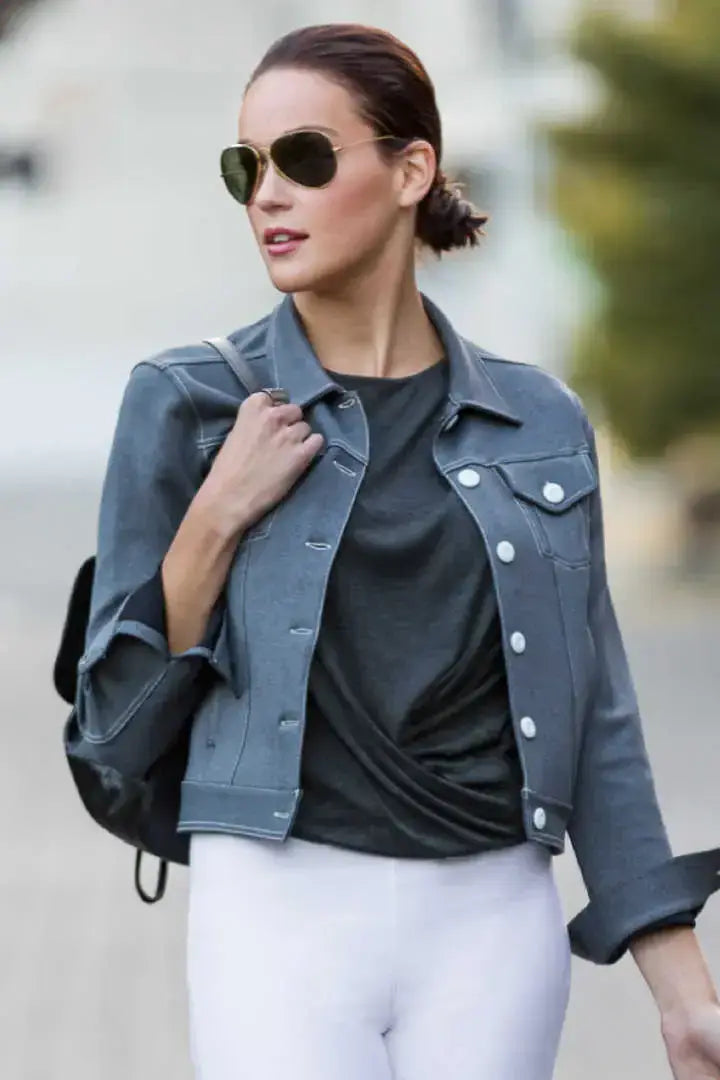 Neo-Tech Jacket - Charcoal Grey - Buki - Flyclothing LLC