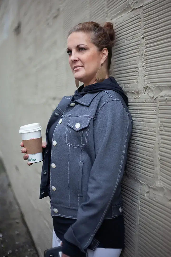 Neo-Tech Jacket - Charcoal Grey - Buki - Flyclothing LLC