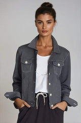 Neo-Tech Jacket - Charcoal Grey - Buki - Flyclothing LLC