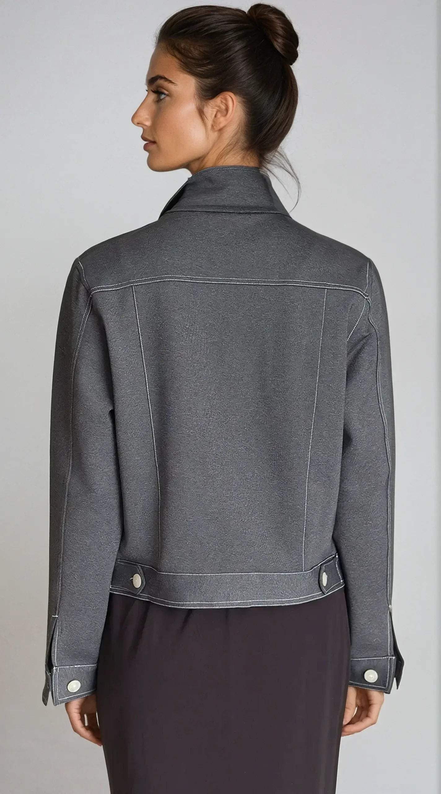 Neo-Tech Jacket - Charcoal Grey - Buki - Flyclothing LLC