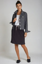Neo-Tech Jacket - Charcoal Grey - Buki - Flyclothing LLC