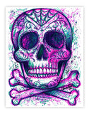Black Market Art Company Neon Death Print