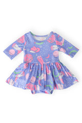 SALE Neon Moon 3/4 Sleeve Twirl Bodysuit - Mila & Rose ® - Flyclothing LLC