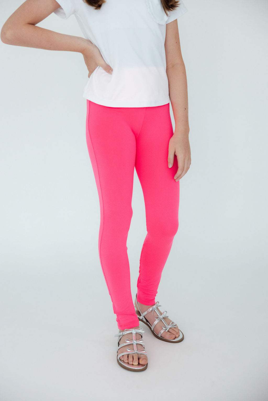 Neon Pink Leggings - Mila & Rose ® - Flyclothing LLC