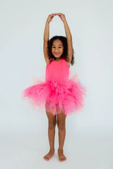 Neon Pink Tank Tutu Leotard - Mila & Rose ® - Flyclothing LLC