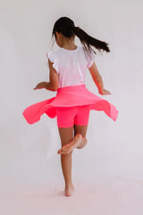 Neon Pink Twirl Skort - Mila & Rose ® - Flyclothing LLC