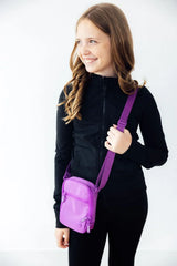 Neon Purple Crossbody Bag - Mila & Rose ® - Flyclothing LLC